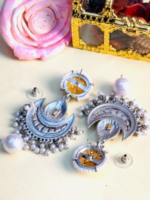 Classic German Silver Plated Earrings