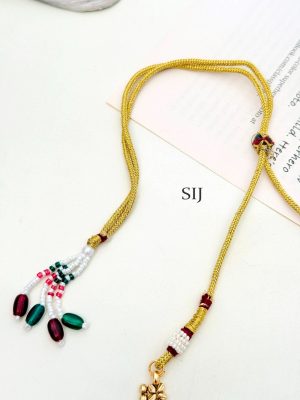Gold Finish Polki Stones Choker