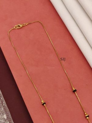 Gold Plated American Diamond Mangalsutra