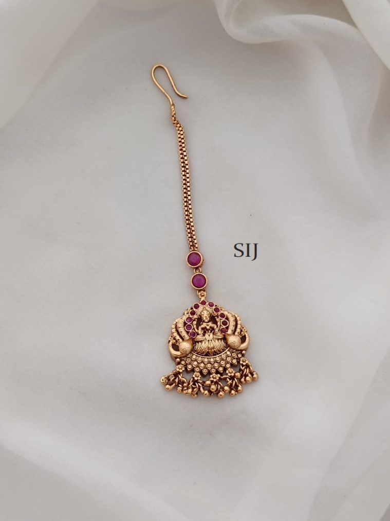 Antique Lakshmi Maang Tikka