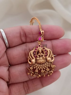 Antique Lakshmi Maang Tikka