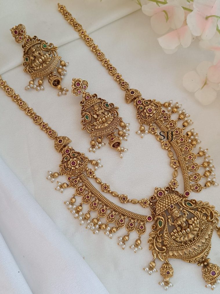 Antique Lakshmi Long Necklace