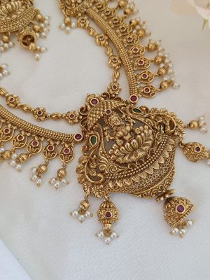 Antique Lakshmi Long Necklace