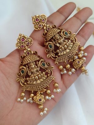 Antique Lakshmi Long Necklace