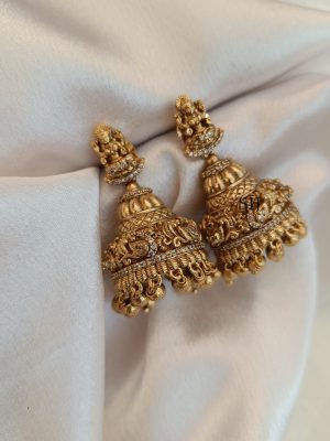 Antique Lakshmi Jhumkas