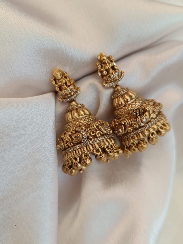 Antique Lakshmi Jhumkas