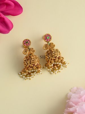 Antique Finish Lakshmi Grand Necklace