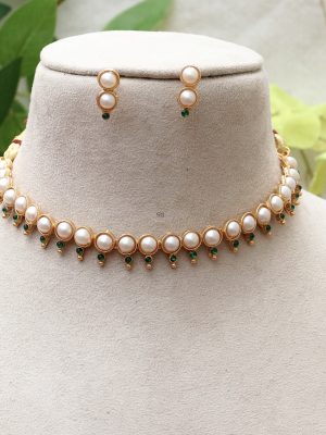 Gold Plated Multicolor Stone Necklaces