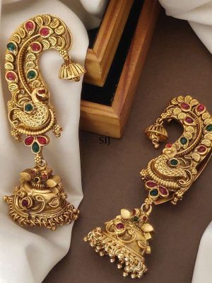 Gold Plated SouthIndian Style Earcuff Earring