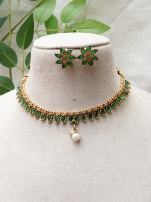 Mango Design Multicolor Stones Necklace