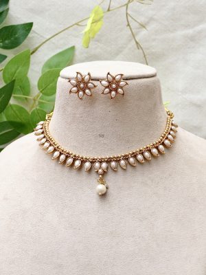 Mango Design Multicolor Stones Necklace
