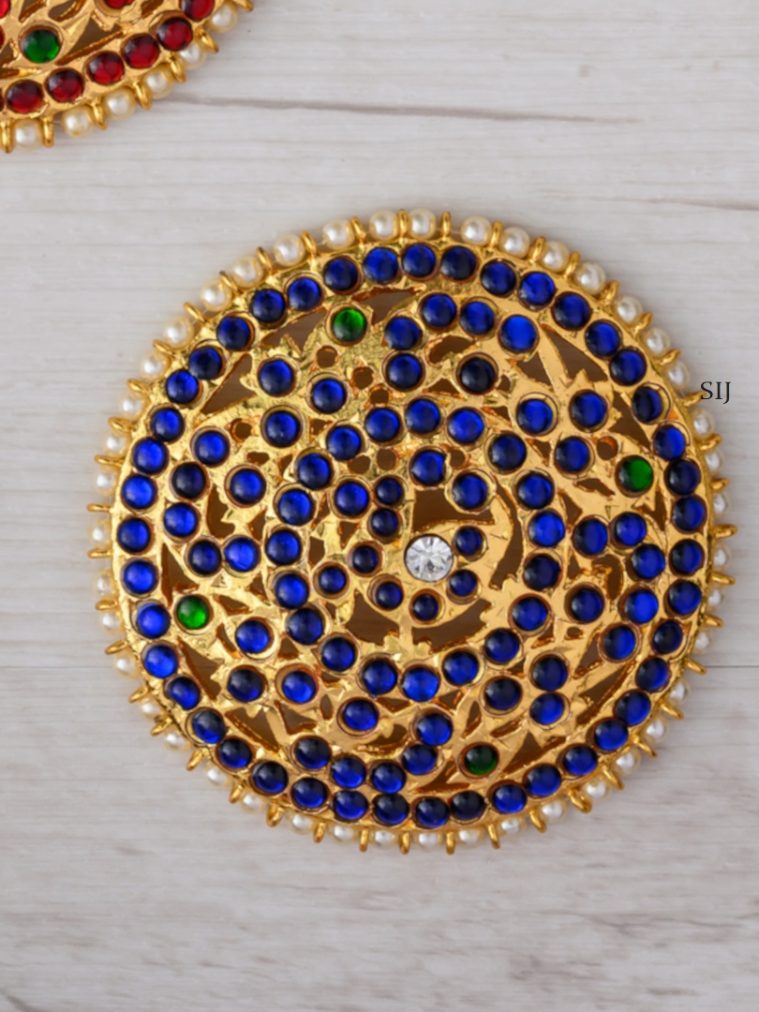 Traditional Blue Kemp Stone Rakodi