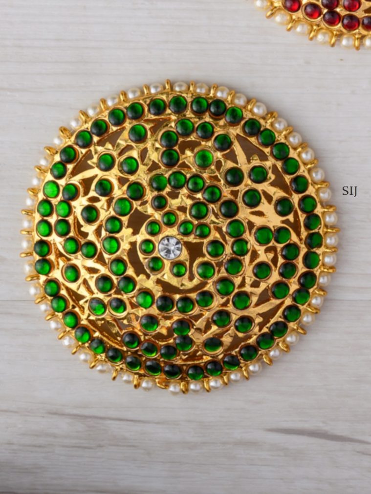 Traditional Green Kemp Stone Rakodi