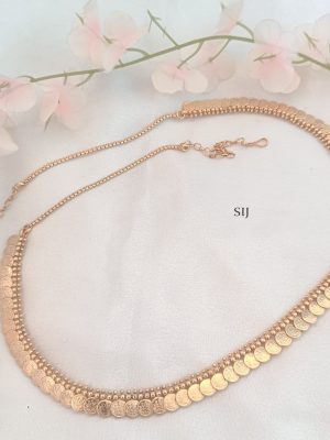 Traditional Lakshmi Coin Hip Chain