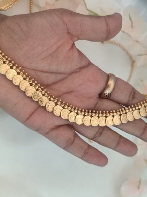 Traditional Lakshmi Coin Hip Chain