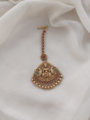 Traditional Lakshmi Maang Tikka