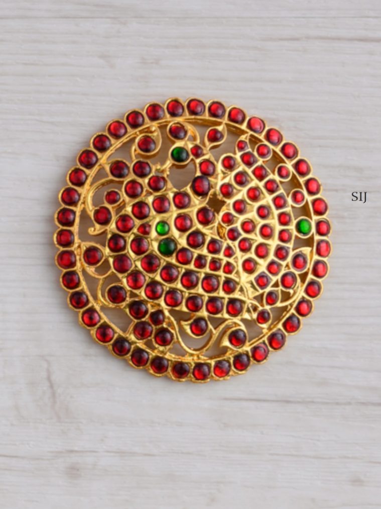 Traditional Look Kemp Peacock Rakodi