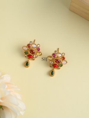 Traditional Navarathna Stone Necklace