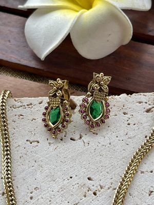 Traditional Palakka Necklace Set