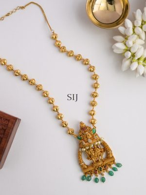 Traditional Radha Krishna Pendant Chain
