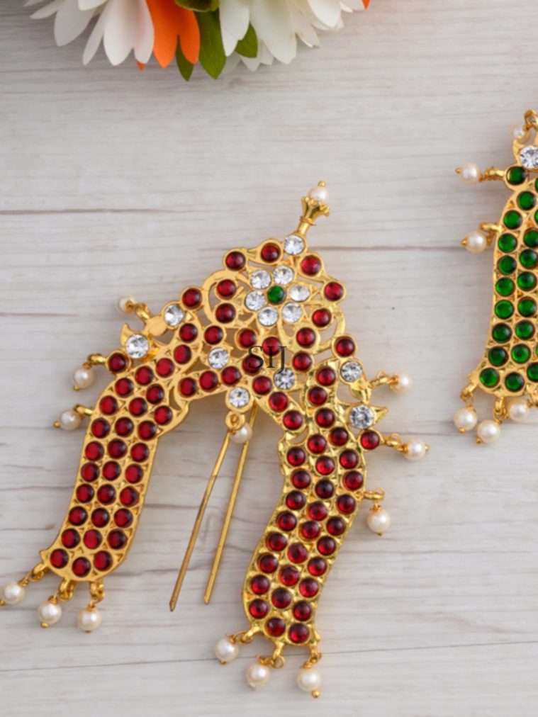 Traditional Red Kemp Rakodi