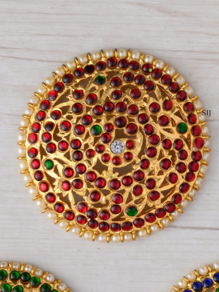 Traditional Red Kemp Stone Rakodi