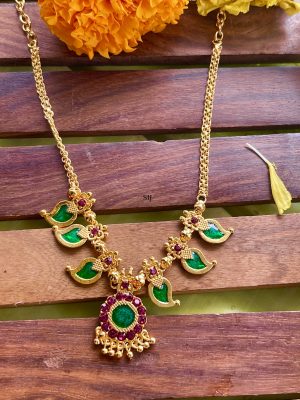 Traditional Simple Palakka Necklace