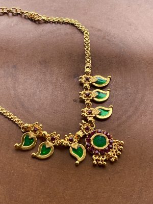 Traditional Simple Palakka Necklace