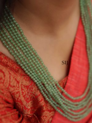 Green Beaded Chain VARIPC01110