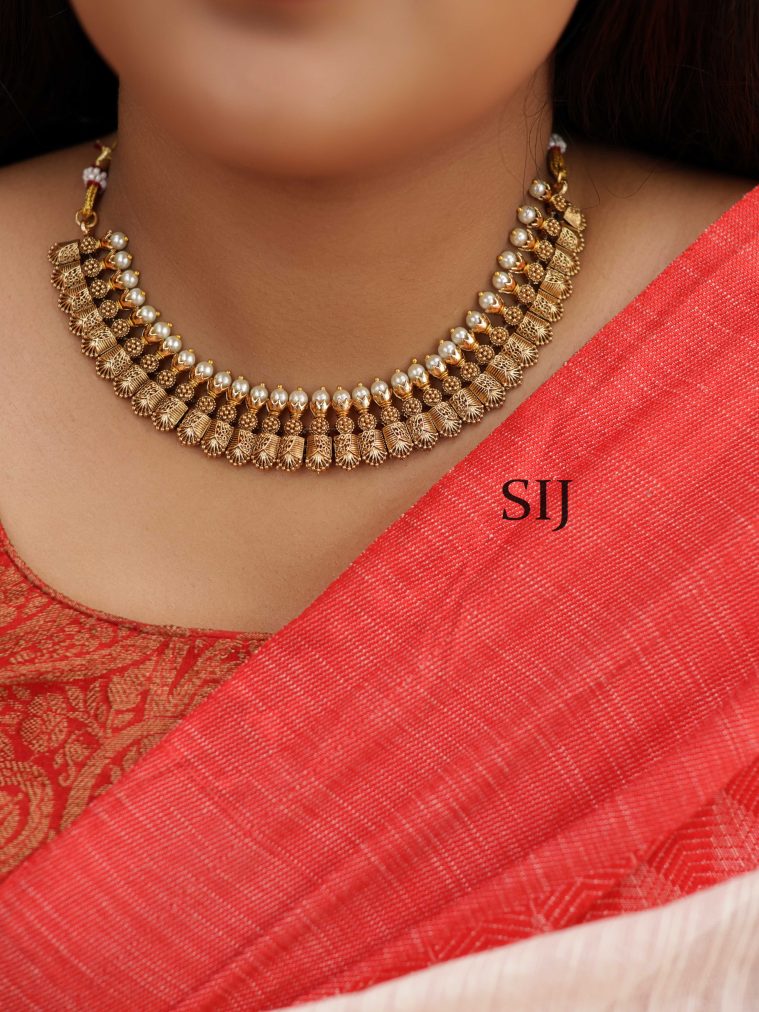 Pearl Antique Necklace VARIN01121