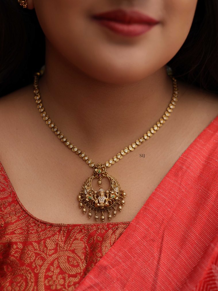 Lakshmi Antique Necklace VARIL01127