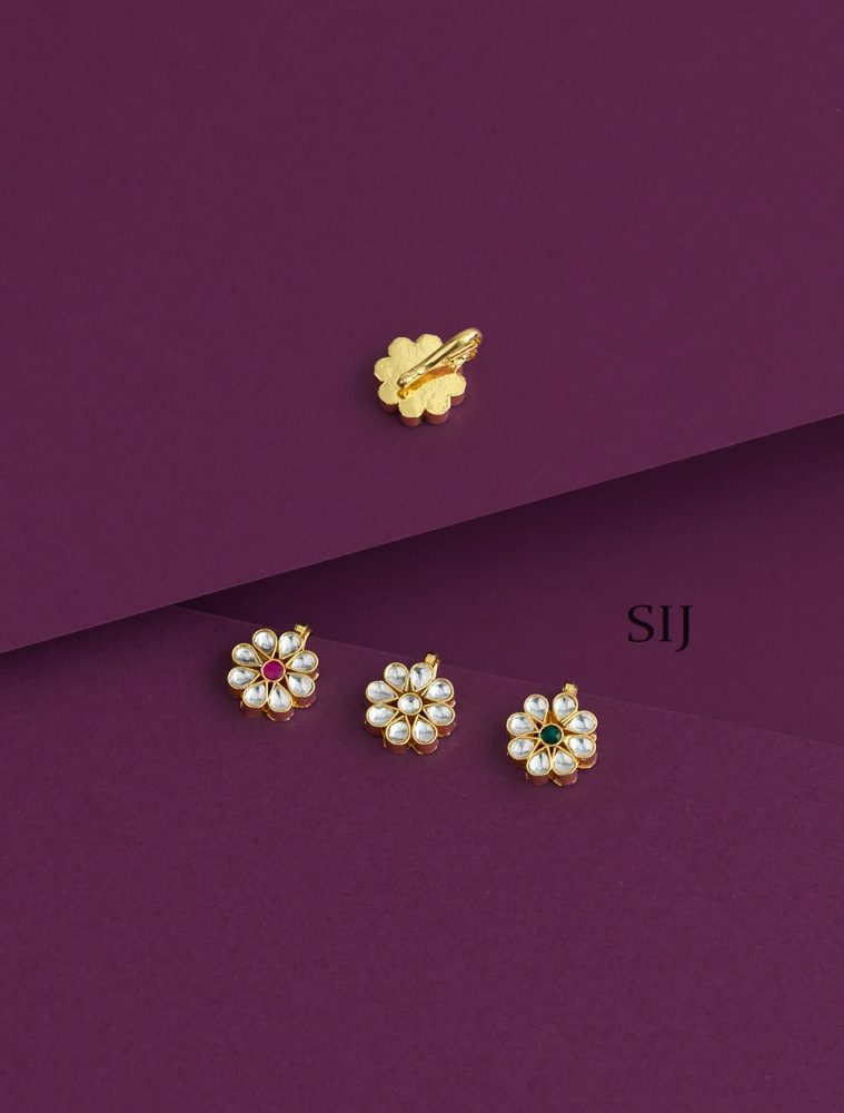 Kundan Nose Pin / Nath AADIPN01316
