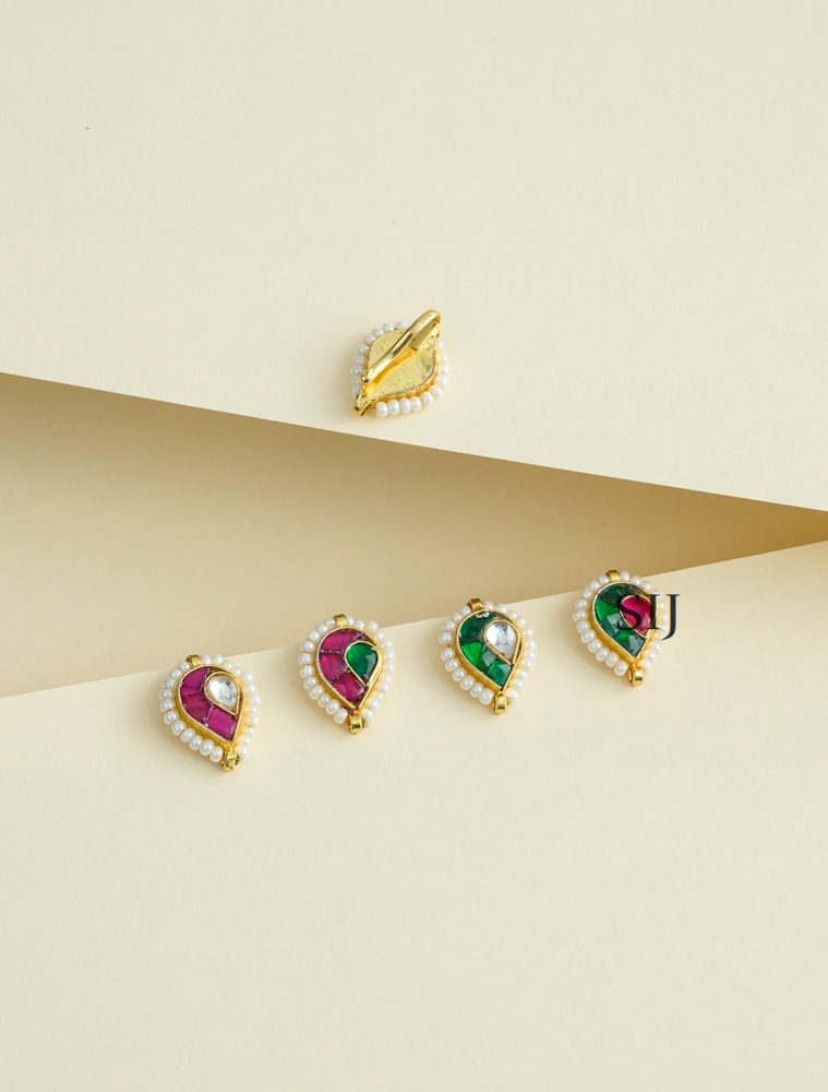 Jadau Kundan Nose Pin / Nath AADIPN01323