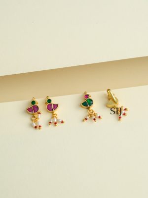 Jadau Kundan Bugadi Earrings AADIE01324