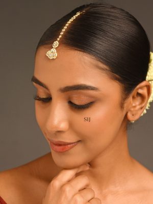 Pearl Kundan Maang Tikka ABDITK01978