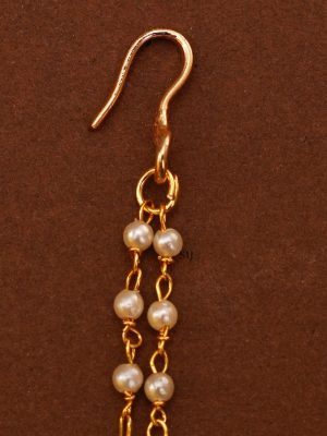 Pearl Kundan Maang Tikka ABDITK01978
