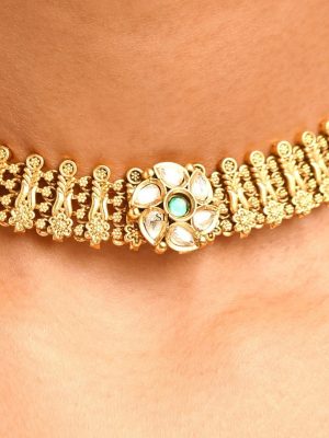 Antique AD Stone Necklace Set ABDIN01992