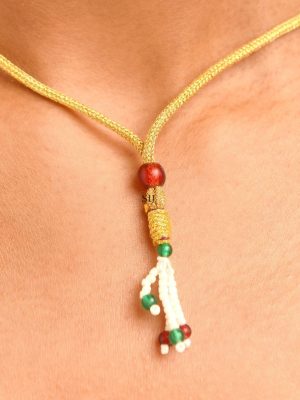 Navaratna Stone Necklace Set ABDIN01993