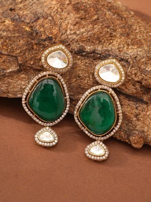 Polki Necklace Set ABDIN01994