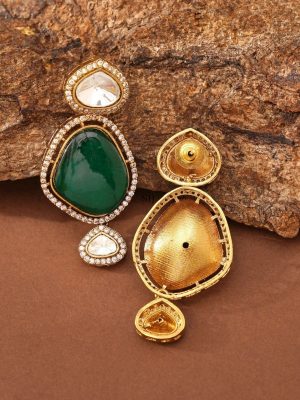 Polki Necklace Set ABDIN01994