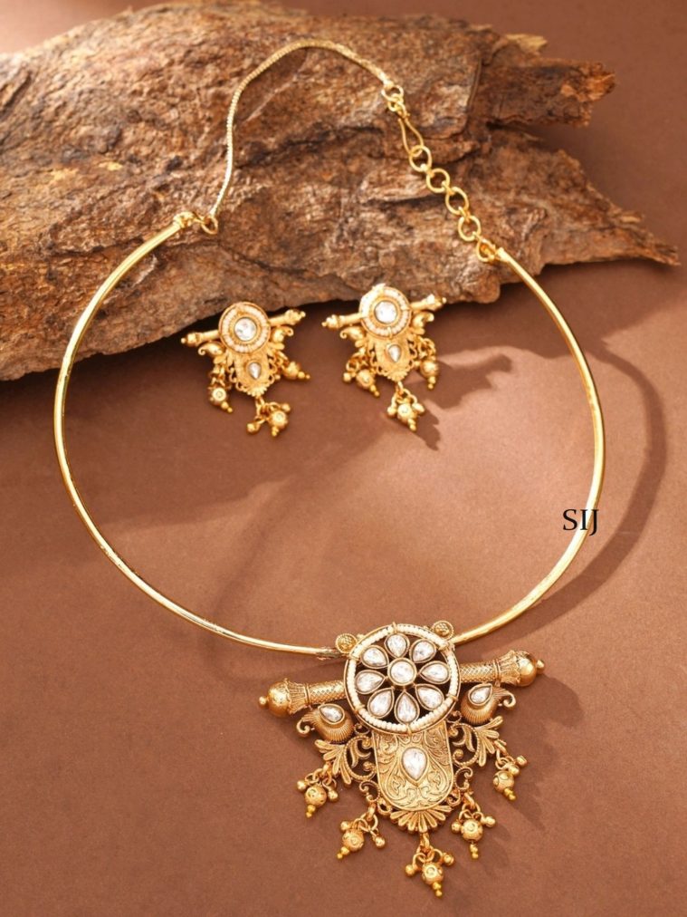 Polki Hasli Necklace ABDIN01998