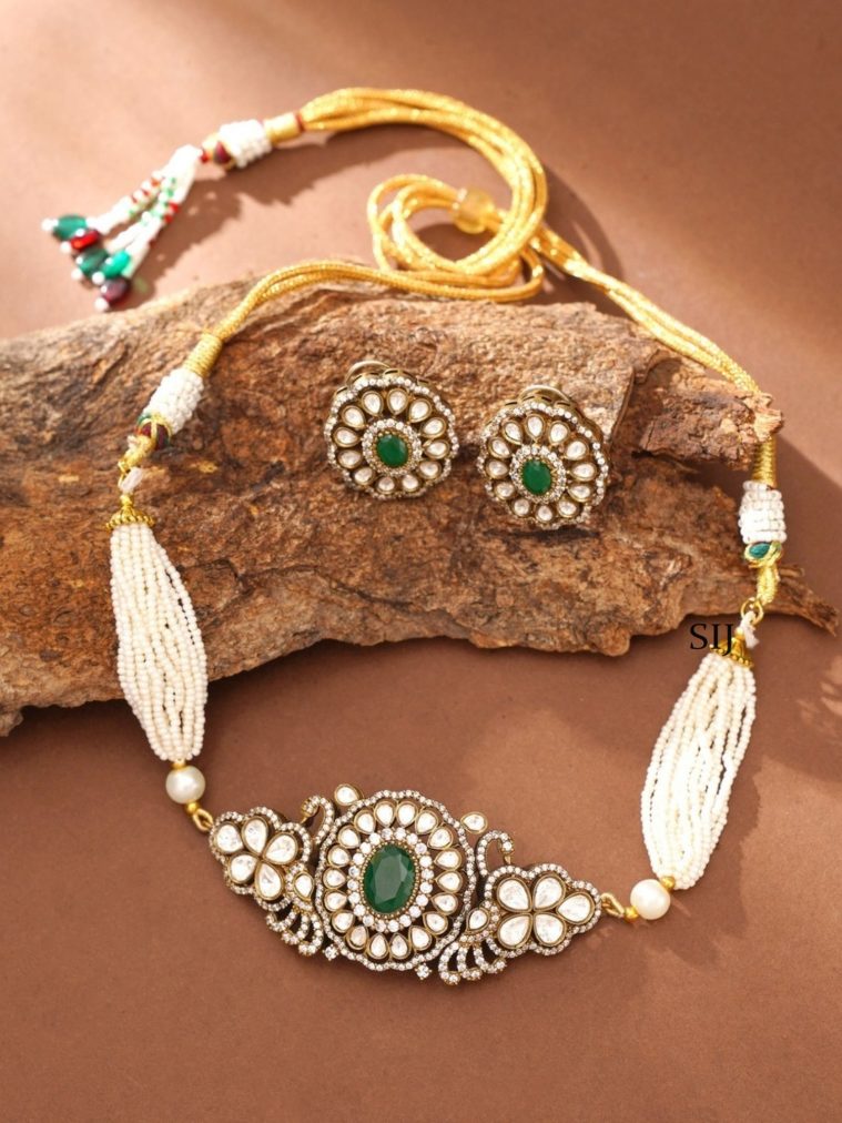 Pearl Stone Choker ABDIC01999