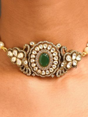 Pearl Stone Choker ABDIC01999
