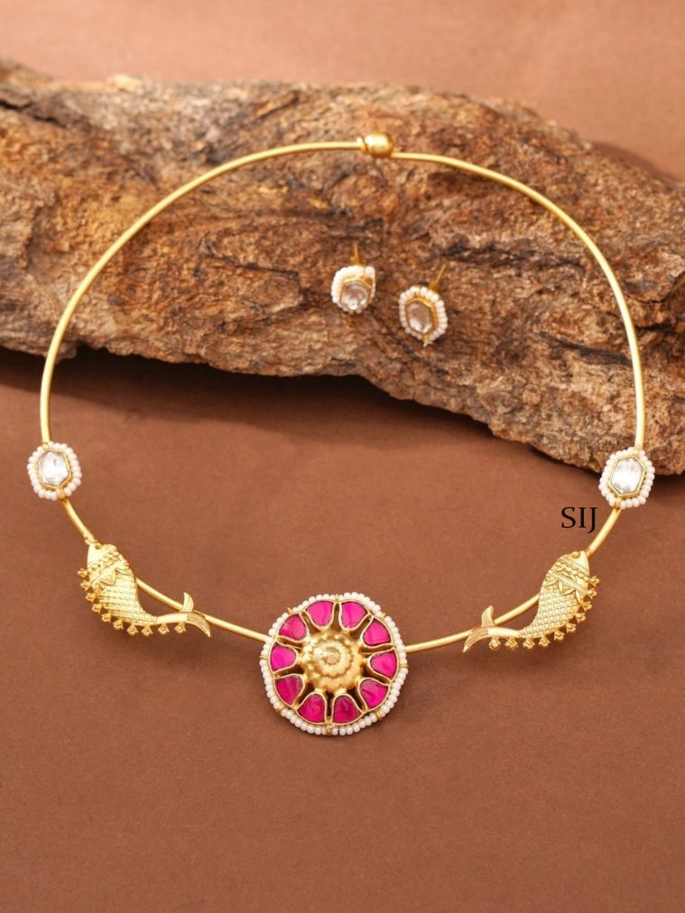 Polki Hasli Necklace ABDIN02000