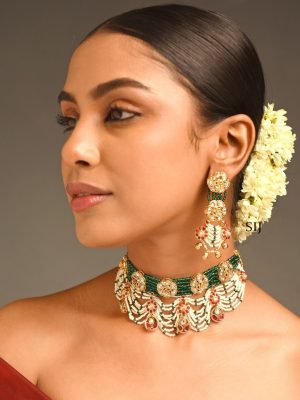 Rajwadi Beads Necklace ABDIN02006