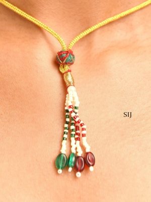 Rajwadi Beads Necklace ABDIN02008
