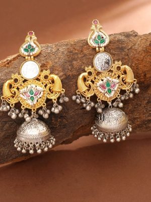Dual Tone Jhumkas ABDIE02027