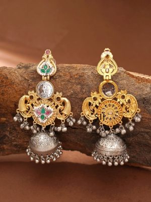Dual Tone Jhumkas ABDIE02027