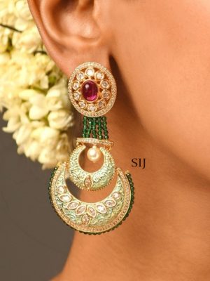 Kundan Beaded Earrings ABDIE02031