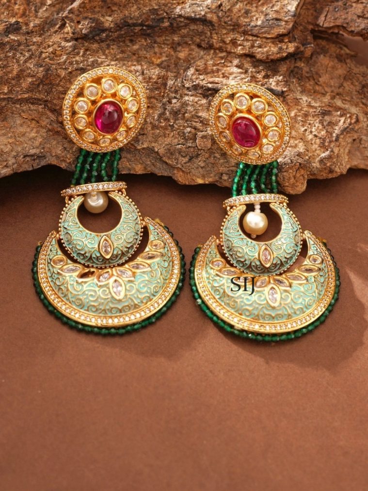 Kundan Beaded Earrings ABDIE02031